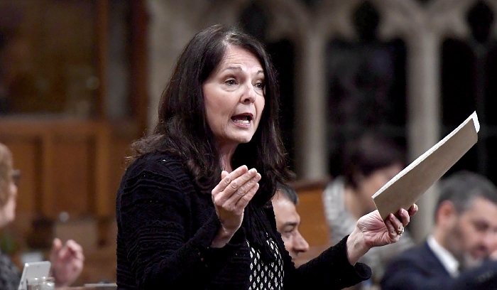 Yorkton-Melville MP Cathay Wagantall in the House of Commons. Wagantall began debate on her sex-selective abortion bill on Wednesday.