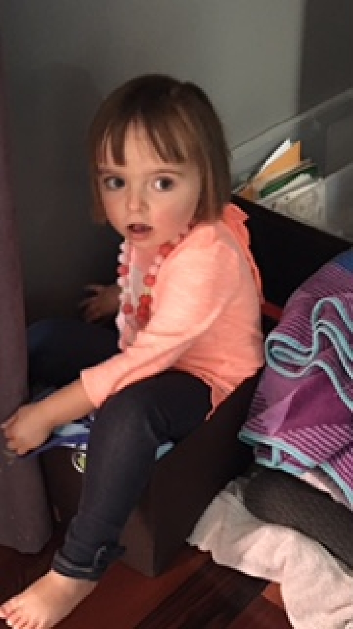 Six year old Emma O'Keefe was found safe inside a vehicle that was abandoned in an industrial area of North Battleford.