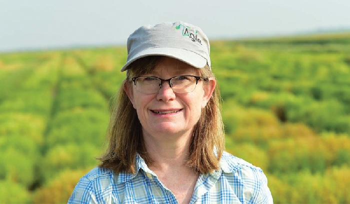 USask plant scientist Dr. Kristin Bett was awarded $1.4 million in funding for two projects, one focused on improving lentil quality and the other developing bean varieties (credit: Debra Marshall Photography).