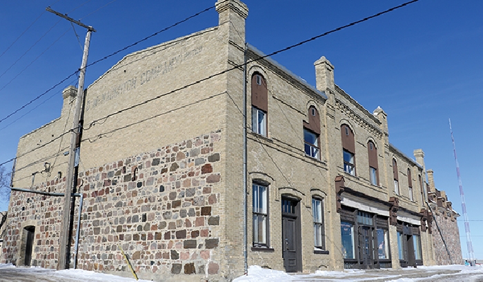 The McNaughton building in Moosomin is one of the many heritage buildings that can be found in the prairies.