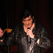 Elvis tribute artist Rory Allen performed in Moosomin on Sunday, Feb. 3, 2019 to a full theatre. The concert, organized by Moosomin resident Mary McGonigal, was a fundraiser for four community organizations—the Saskatchewan Elks Senior Homes, Moosomin Legion, MOTOH, and the McAuley Church building. Proceeds from the concert came to a total of $3,952—a total of $988 for each of the organizations, and McGonigal topped up the proceeds so that each group received $1,000