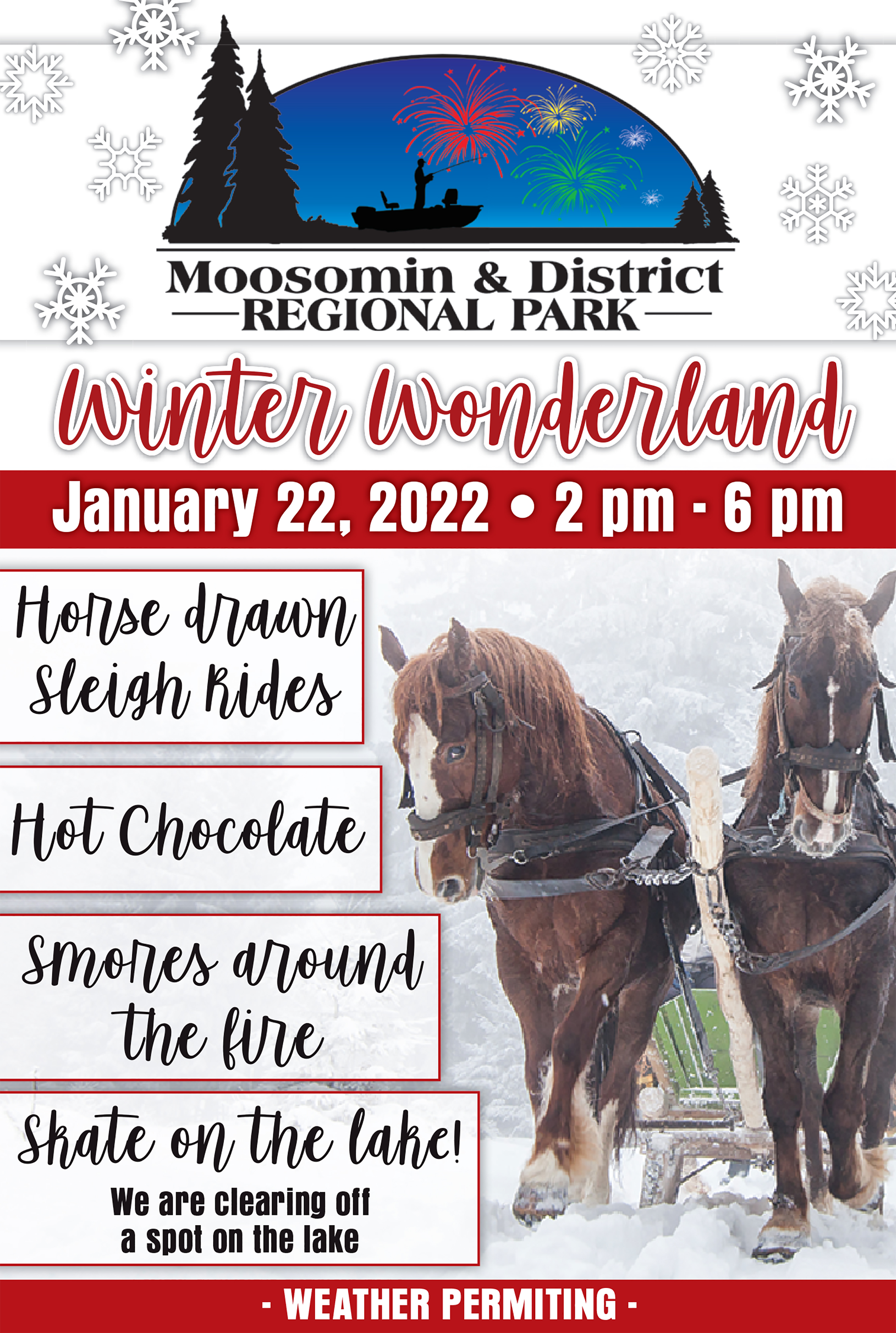 Moosomin Regional Park Winter Wonderland Ad