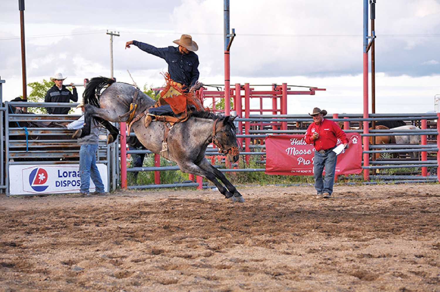 Above is a photo of one of the rodeo performances from Kennedy’s weekend rodeo event in July, 2022.