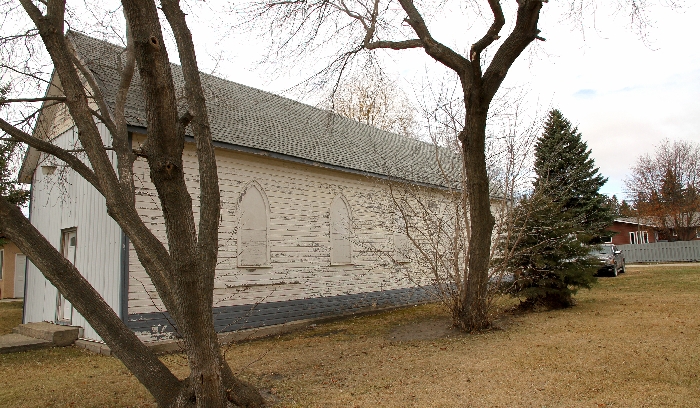 This building was designated a municipal heritage building at the request of a previous owner.