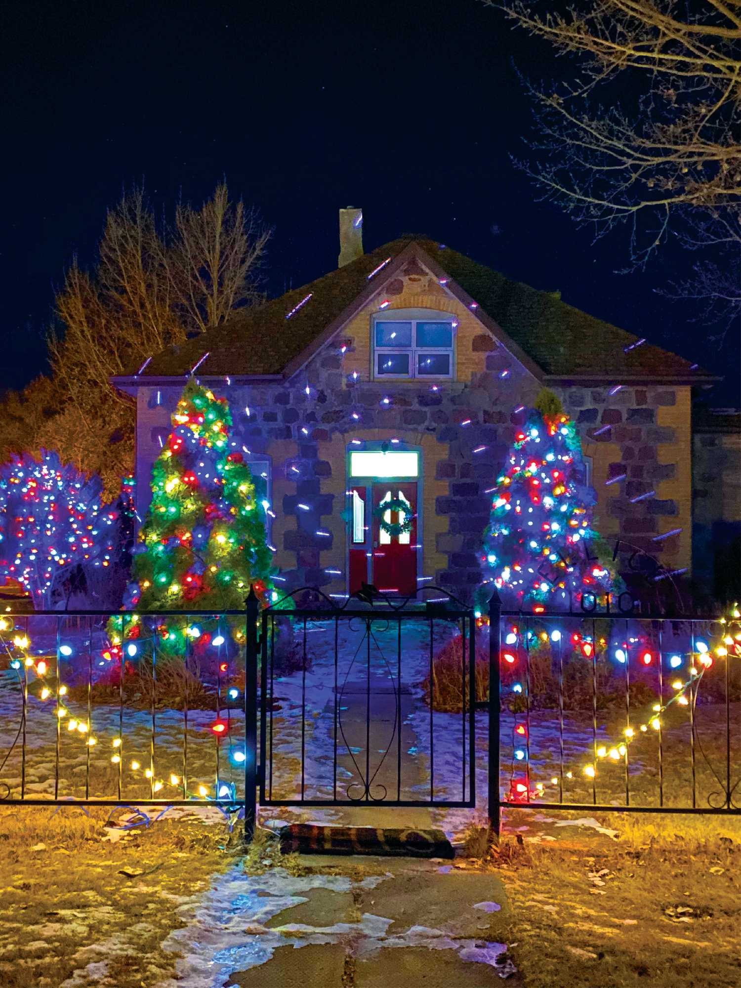 Some examples of homes showing off their festive spirit in the past. This year decorated homes can win prizes during the Twinkle Tour running from December 1 to 10.