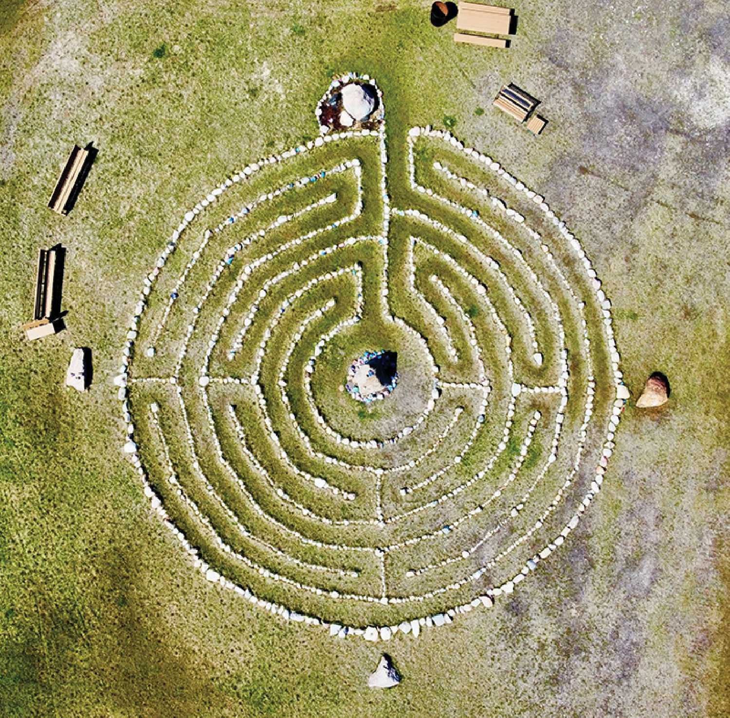 The town of Moosomin added new benches and a new picnic table at the cenotaph site, and moved the picnic table and benches that had been there to the labyrinth site at the south end of town. A proposal went to town council Wednesday for development of a park around the labyrinth.