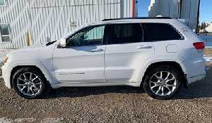 White Jeep Cherokee stolen from Wapella
