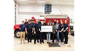 Kingston Midstream donates $50,000 to Kipling Fire Department for new truck